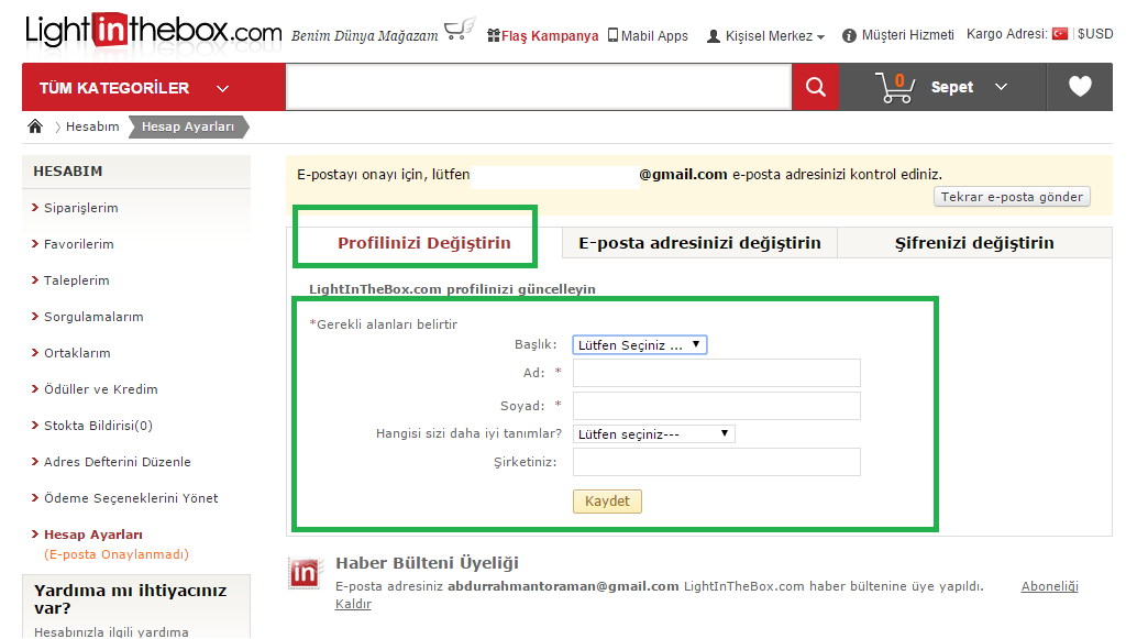 lighinthebox nasıl alışveriş yapılır 3