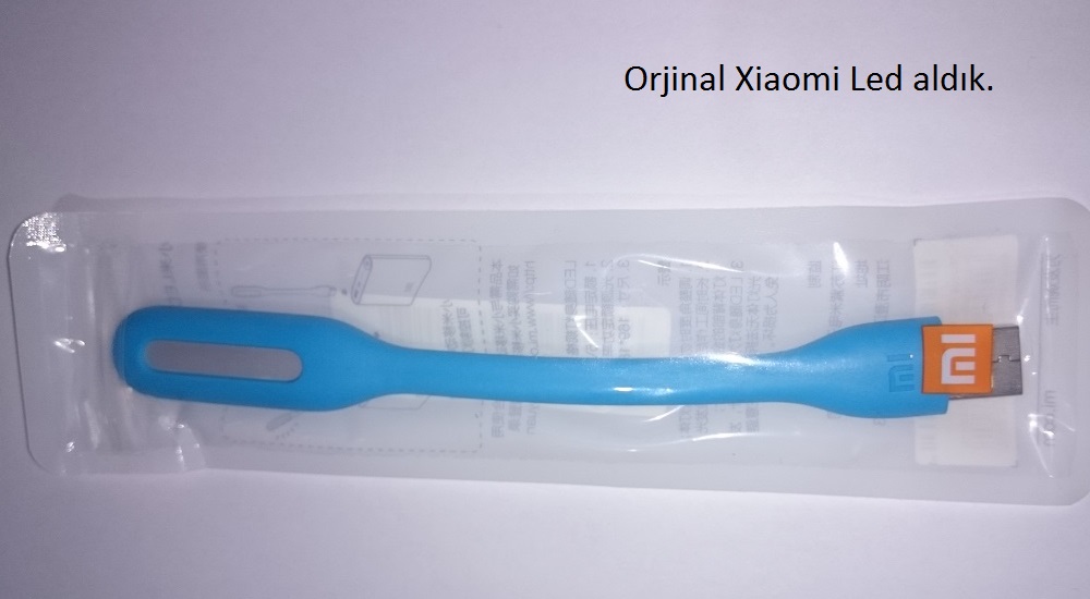 Orjinal Xiaomi Led Aldık