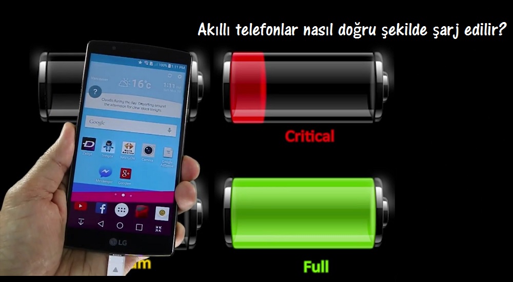 Akıllı telefonlar nasıl doğru şekilde şarj edilir?