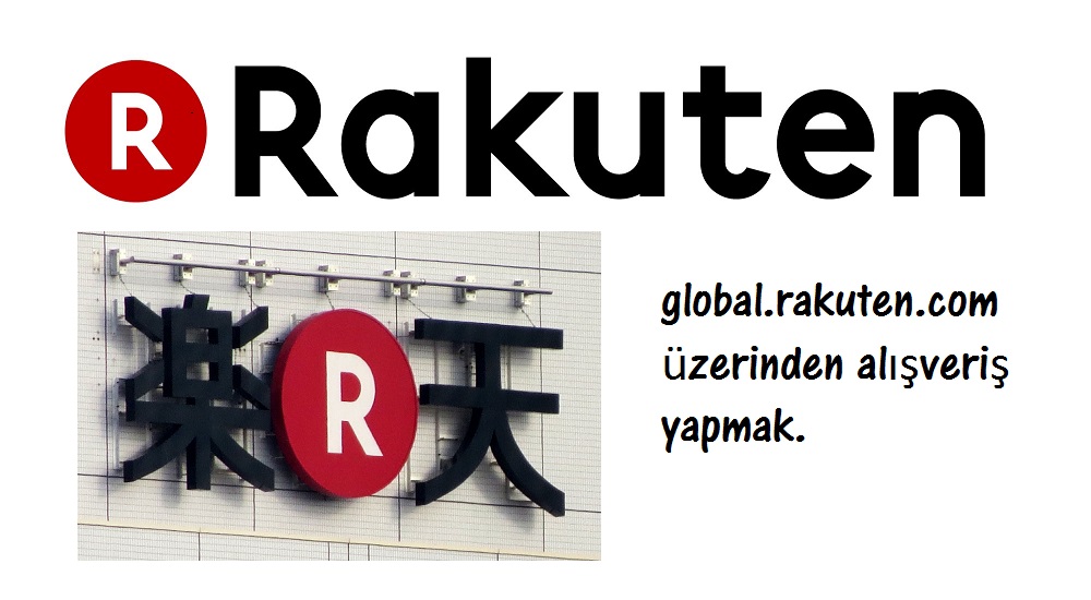Rakuten sitesinden alışveriş yapmak